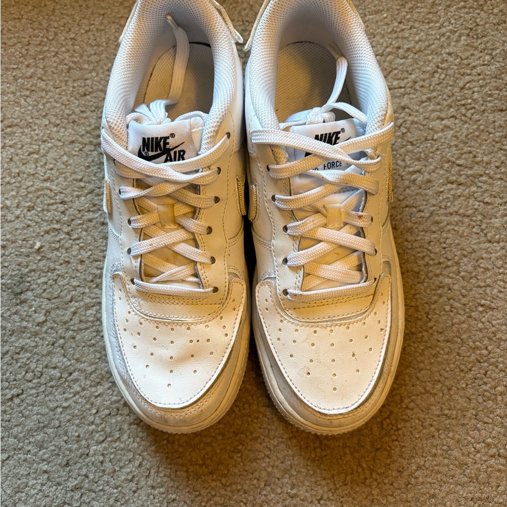 Nike Air Force 1s with Velcro Customization